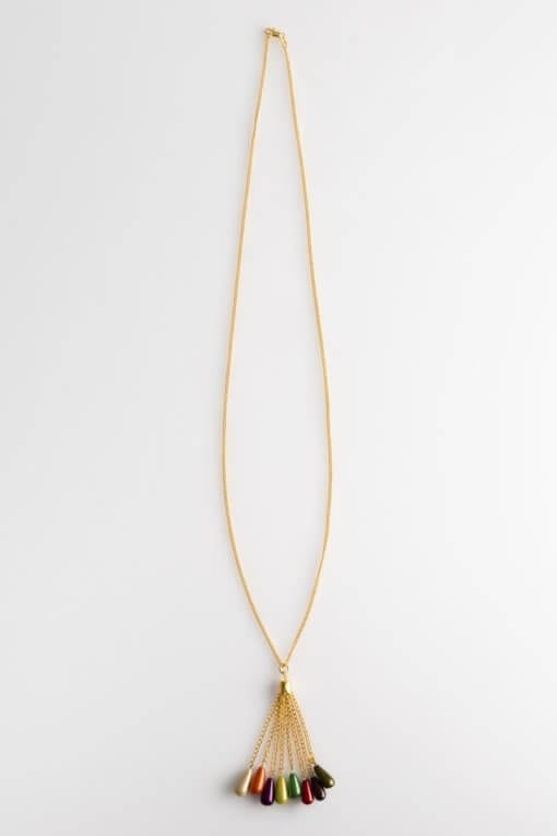 Autumn Tassel Necklace